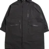 MILI PARKA POWDERPLUIE BLACK | CASEY CASEY Hot