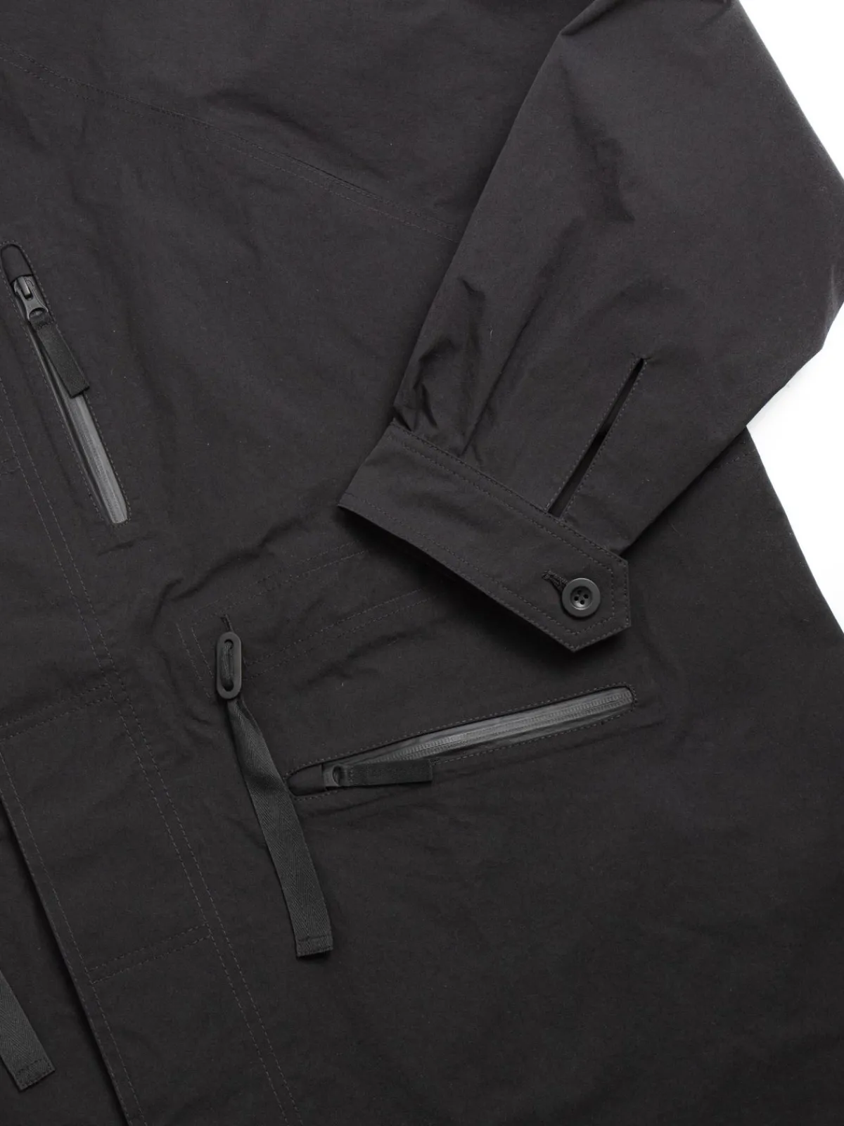 MILI PARKA POWDERPLUIE BLACK | CASEY CASEY Hot