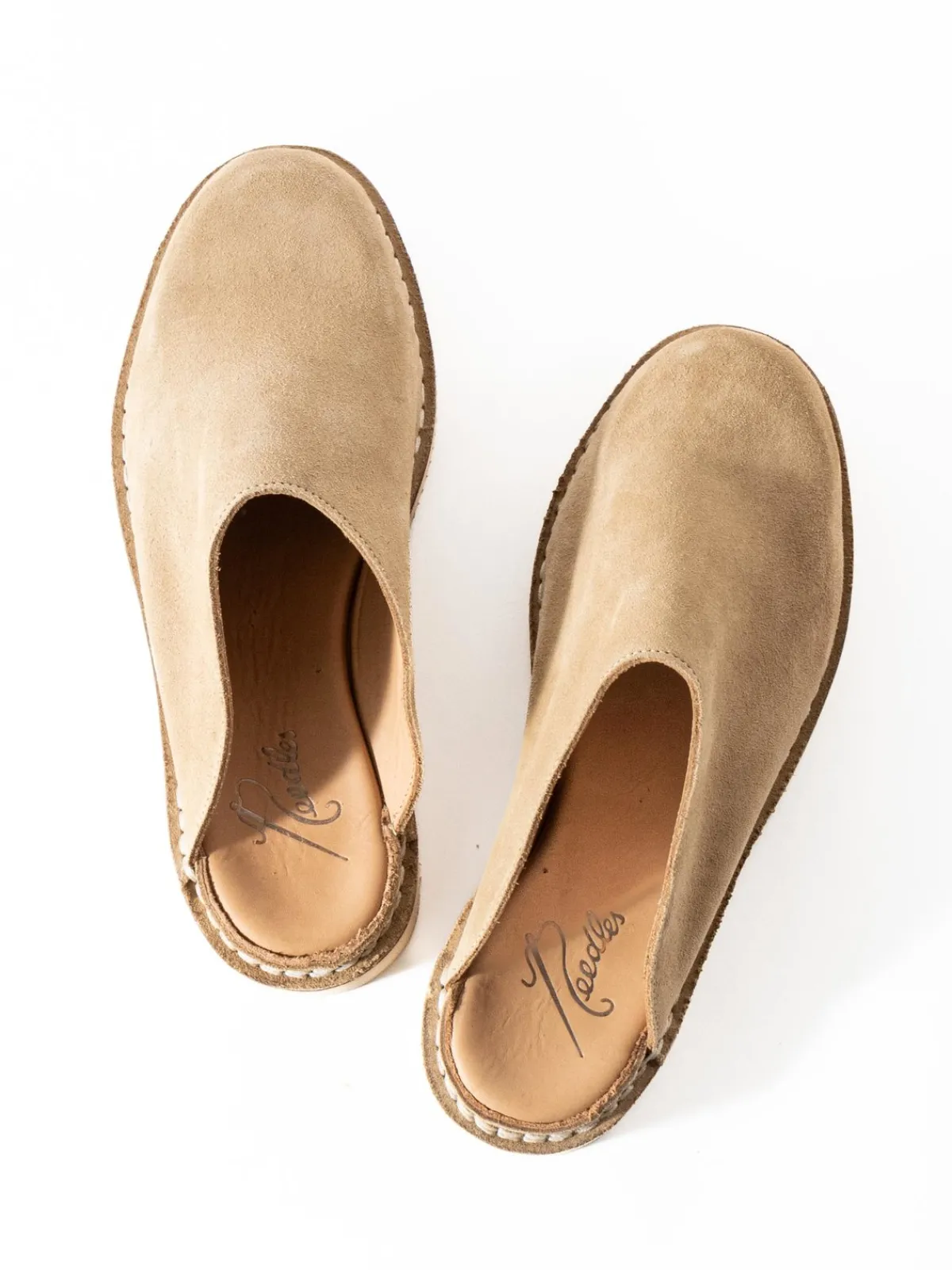 MOUNTAIN SLIP–IN SHOE TAUPE SUEDE | Needles Best Sale
