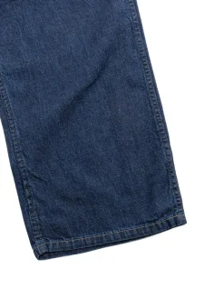 (1301–8DI) ARMY PANTS INDIGO DENIM YELLOW STITCH | Post O’alls Hot