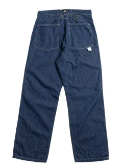 (1301–8DI) ARMY PANTS INDIGO DENIM YELLOW STITCH | Post O’alls Hot