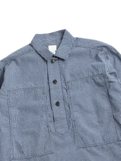 (1204&ndash;ICI) ARMY SHIRT INDIGO CHECK | Post O&rsquo;alls Sale