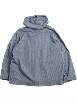 (1105&ndash;ICI) NAVY PARKA INDIGO CHECK | Post O&rsquo;alls Store