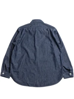 (1202–LDI) No.2 SHIRT LIGHT DENIM | Post O’alls Fashion
