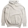 4 NEEDLE RAGLAN HOODIE LIGHT HEATHER | DENIME Shop