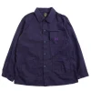 D.N. COVERALL BACK SATEEN NAVY | Needles Cheap