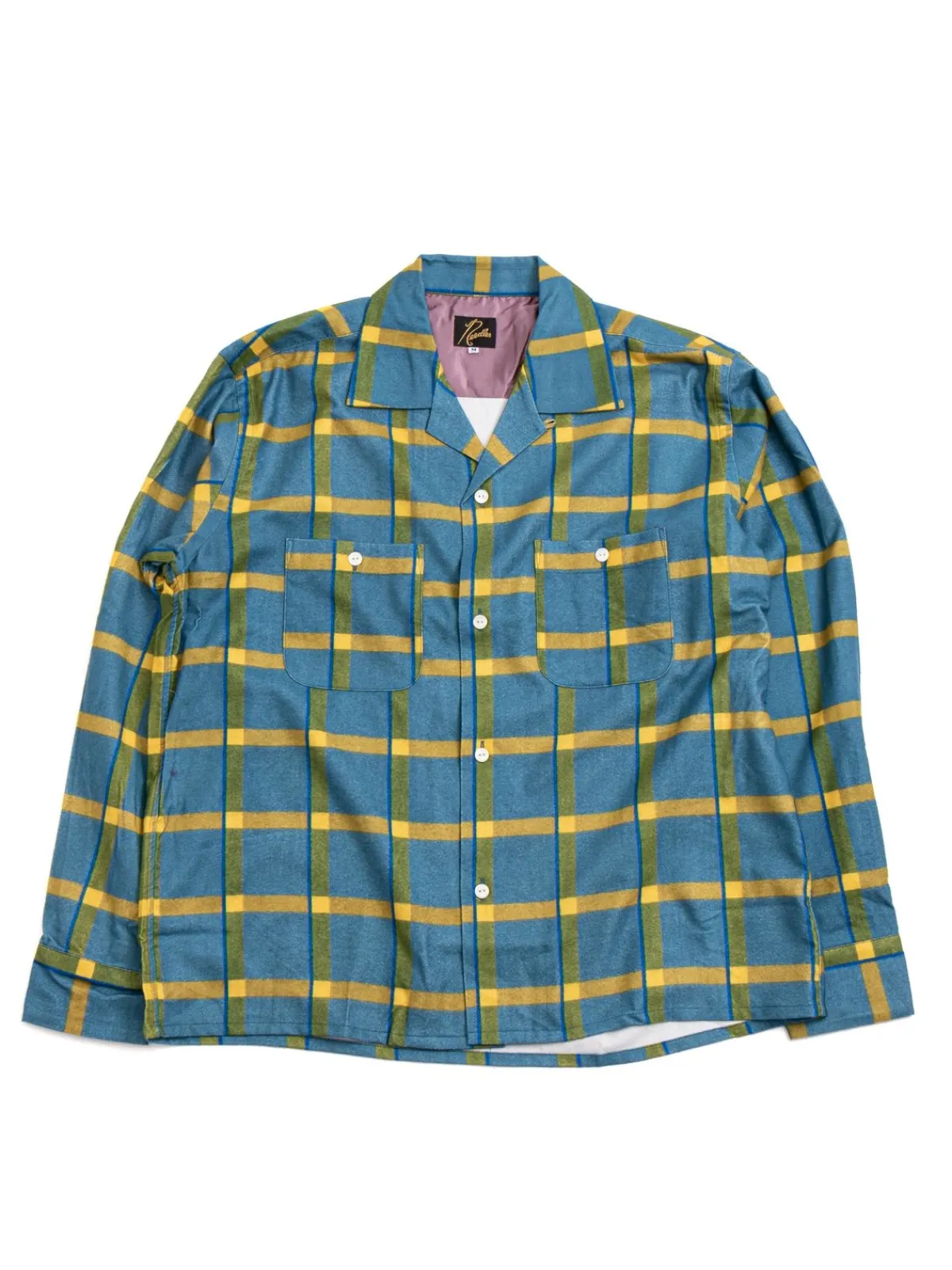 ONE–UP SHIRT – R/C FLANNEL CLOTH PRINTED SAX | Needles Store