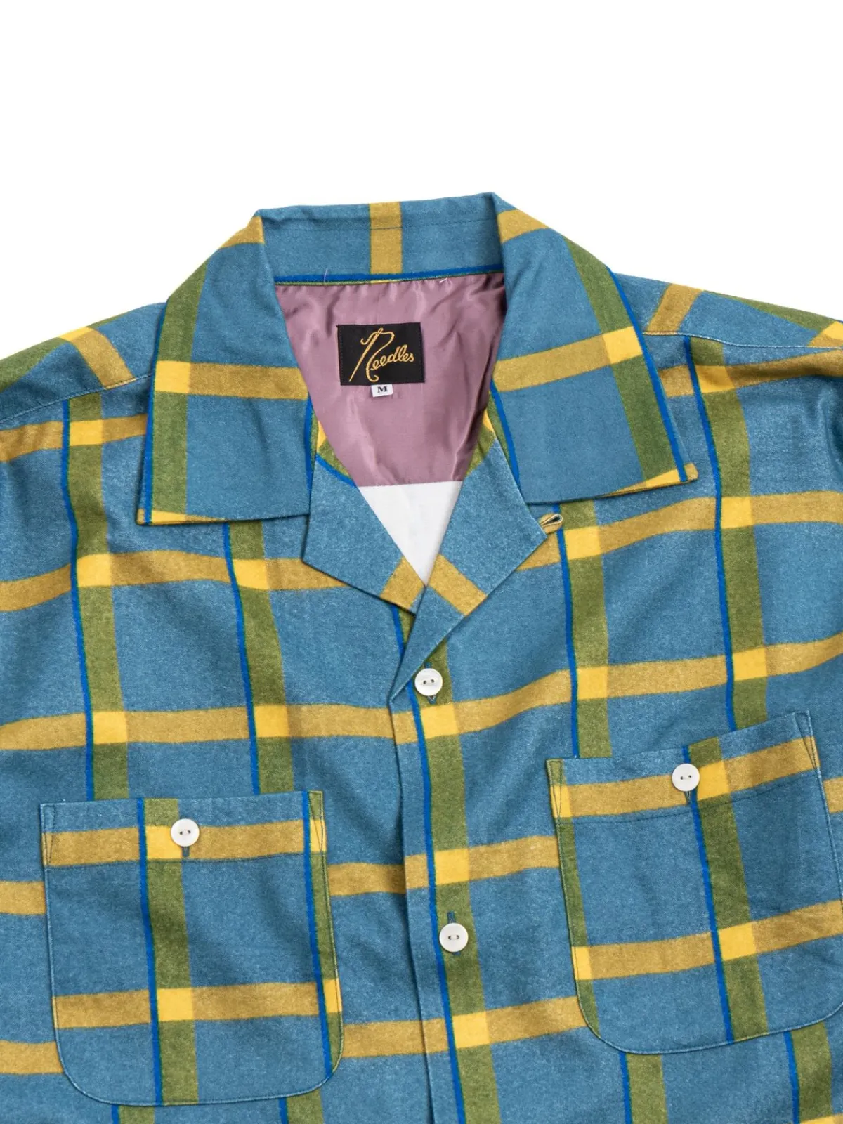 ONE–UP SHIRT – R/C FLANNEL CLOTH PRINTED SAX | Needles Store