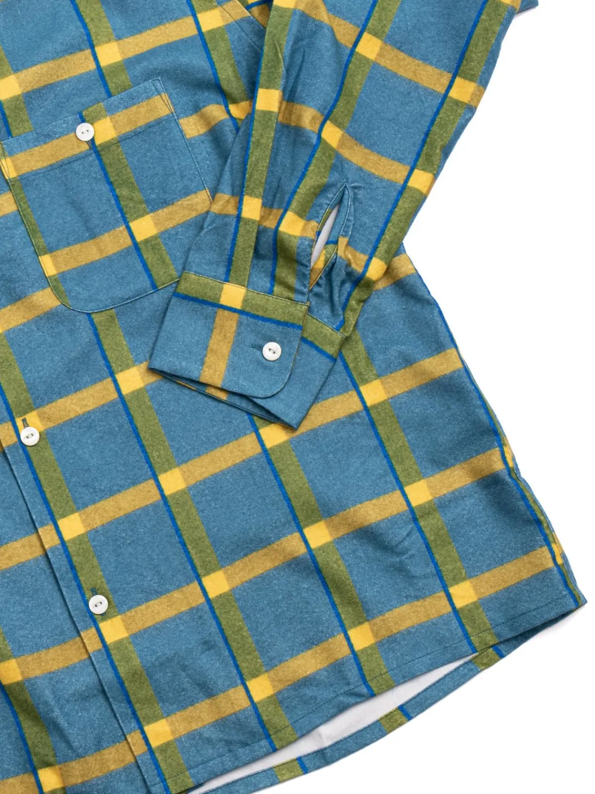 ONE–UP SHIRT – R/C FLANNEL CLOTH PRINTED SAX | Needles Store