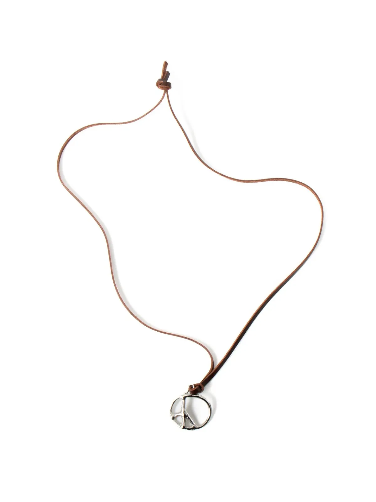 PEACE PENDANT BRASS | Needles Shop