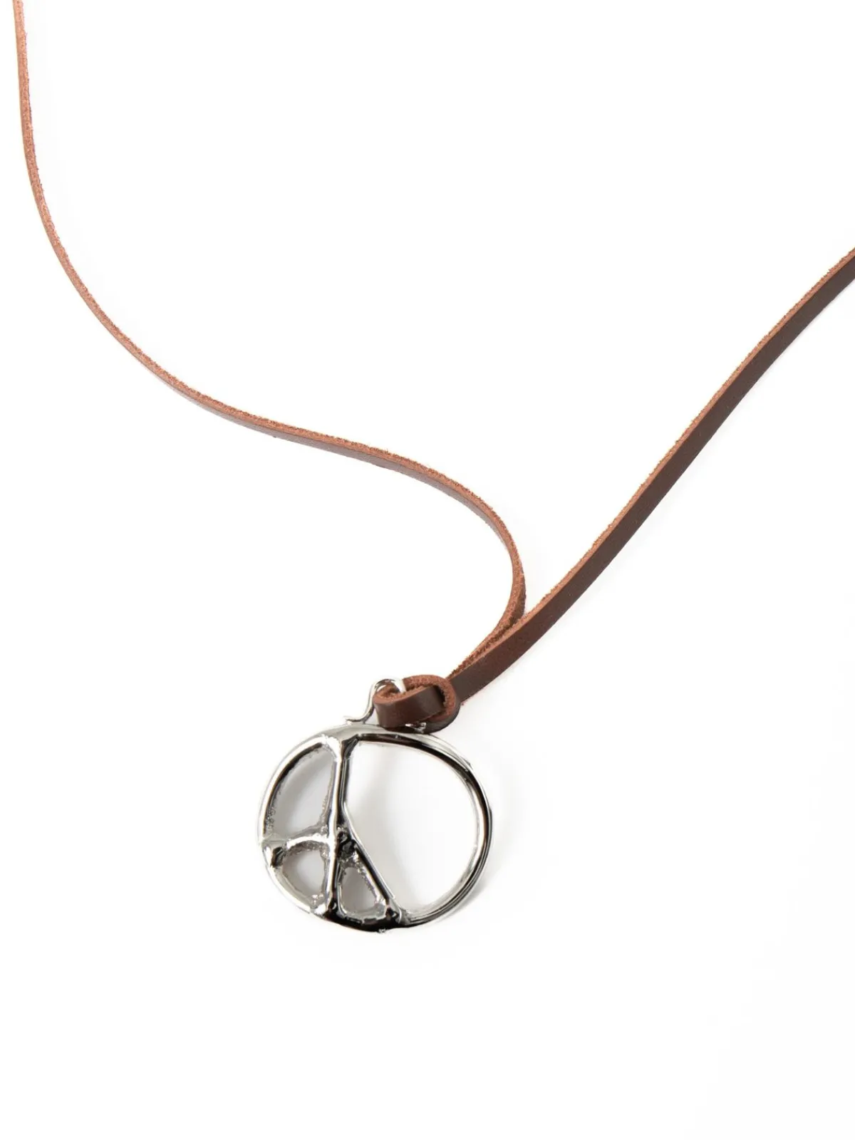 PEACE PENDANT BRASS | Needles Shop