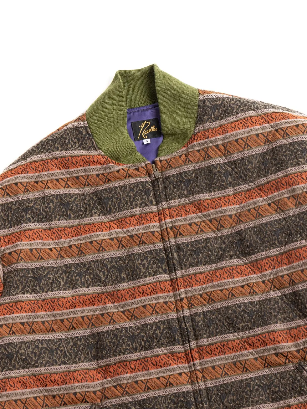 QUILTED SUR COAT OLIVE | Needles Online