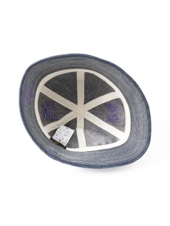 SAILOR HAT 10oz C/L DENIM / PAPILLON EMB | Needles Discount