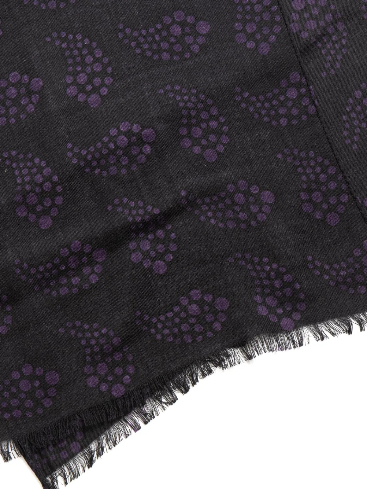 STOLE W/S TWILL PAISLEY BLACK | Needles Sale