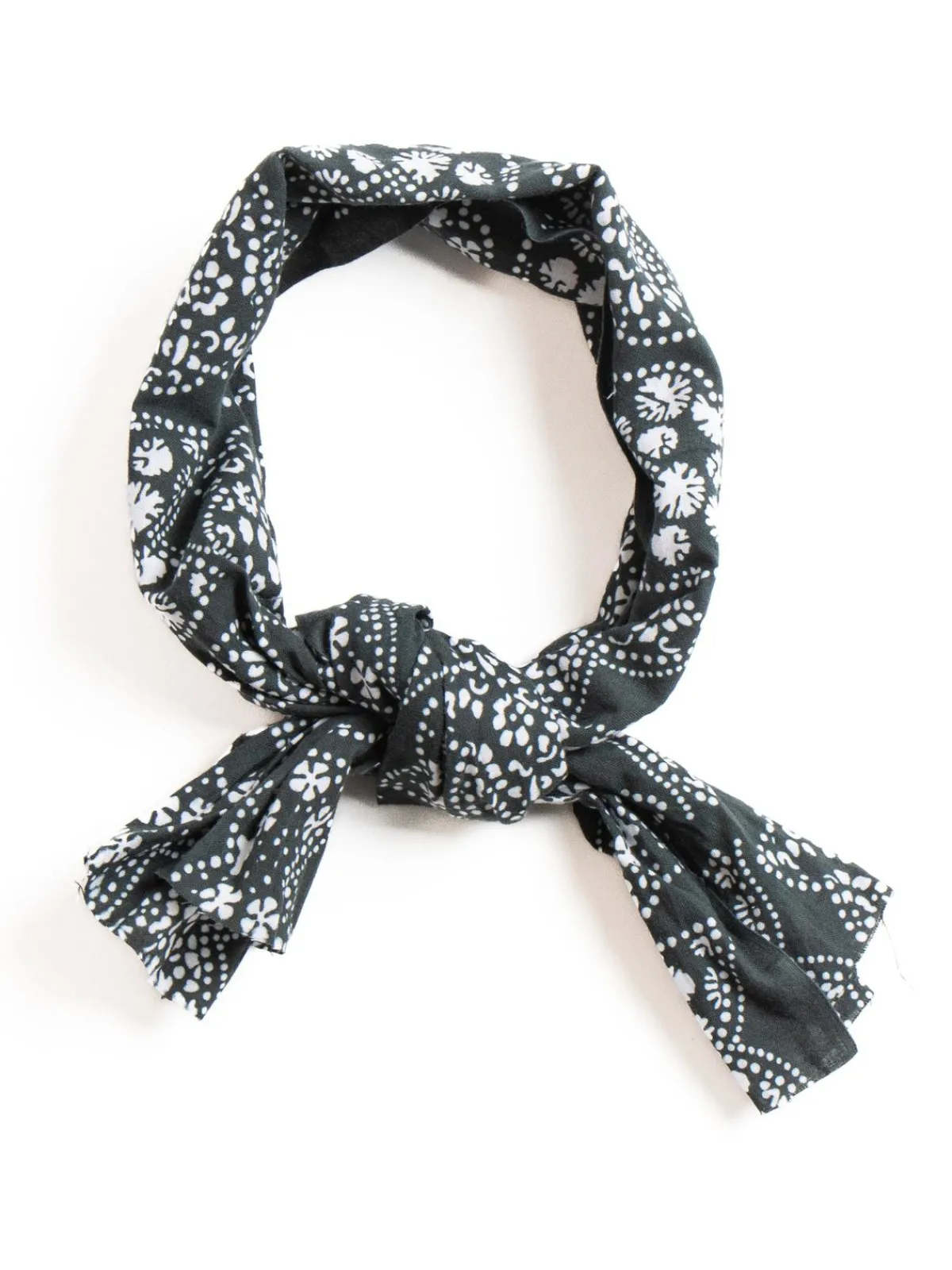 TENUGUI BANDANA PAPILLON CHARCOAL | Needles Cheap