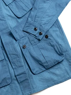 NO.4590 AWA HAND DYE JUNGLE JACKET ASAGI | Studio D’Artisan Sale