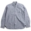 NO.5333A CHAMBRAY SHIRT BLUE | Studio D&rsquo;Artisan Fashion