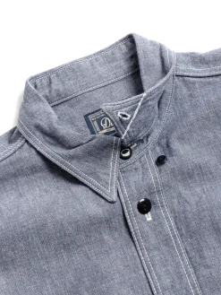 NO.5333A CHAMBRAY SHIRT BLUE | Studio D&rsquo;Artisan Fashion