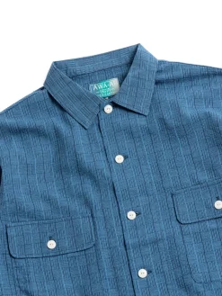 NO.5706B AWA&ndash;AI HAND DYE SIJIRA SHIRT INDIGO | Studio D&rsquo;Artisan Best Sale