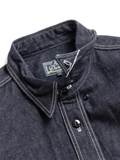 NO.5333B DENIM SHIRT ONE WASH | Studio D&rsquo;Artisan Flash Sale