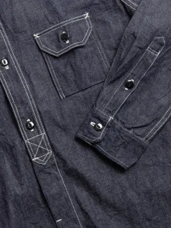 NO.5333B DENIM SHIRT ONE WASH | Studio D&rsquo;Artisan Flash Sale