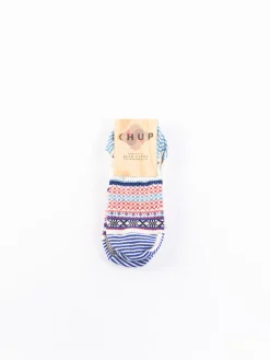Oatmeal Jonsok Trainer Socks | CHUP Socks Fashion