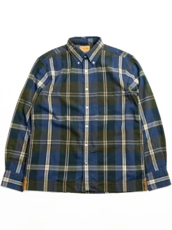 (OM45100.13) WINTER MADRAS WEAVE STRAIGHT HEM BD SHIRT | TBB X OMTC Clearance