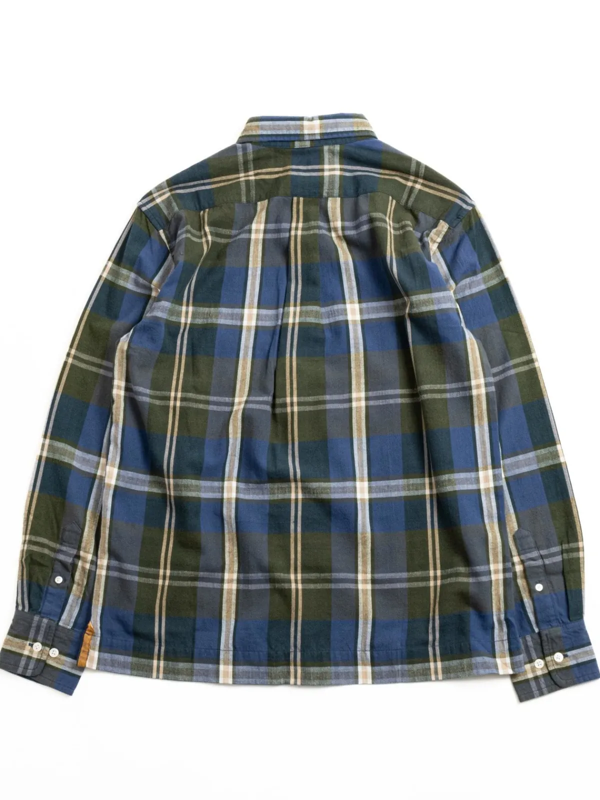 (OM45100.13) WINTER MADRAS WEAVE STRAIGHT HEM BD SHIRT | TBB X OMTC Clearance