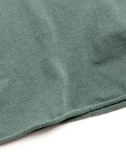 ON THE FARM RAW HEM TEE GREEN | MONOSTEREO Best