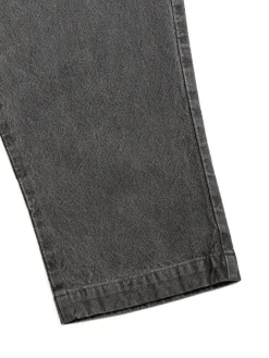 10oz CANVAS TAPERED PANTS H–BLACK | SEUVAS Shop