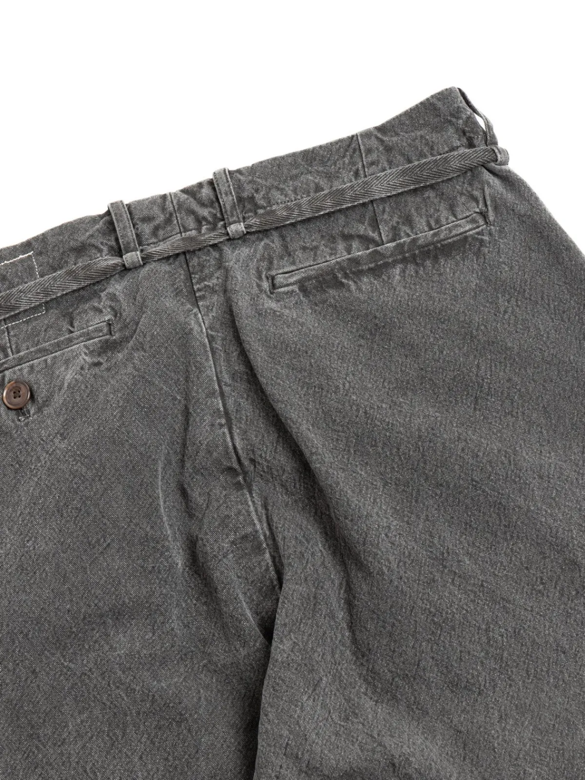 10oz CANVAS TAPERED PANTS H–BLACK | SEUVAS Shop