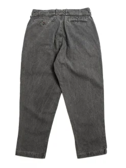 10oz CANVAS TAPERED PANTS H–BLACK | SEUVAS Shop