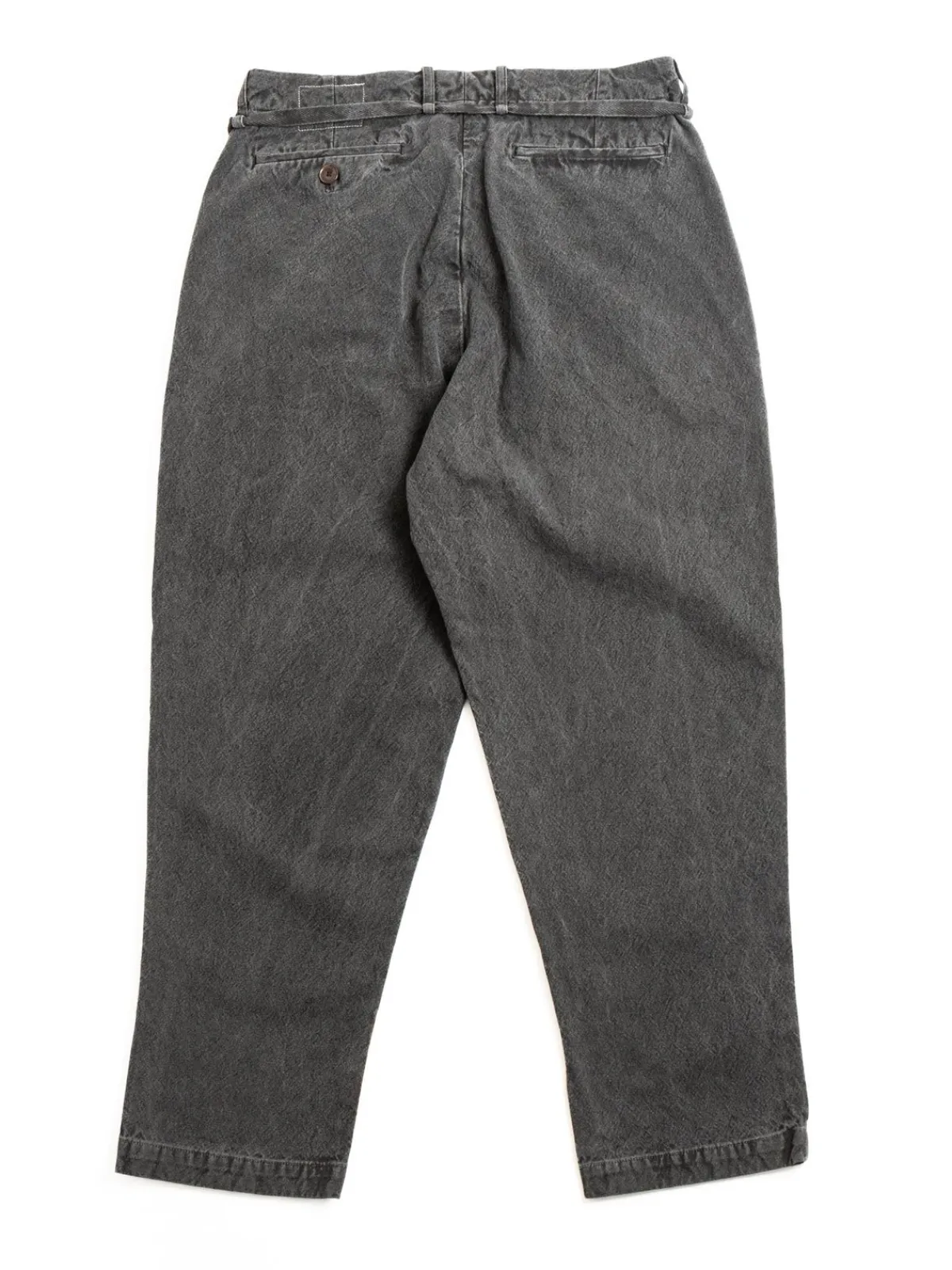 10oz CANVAS TAPERED PANTS H–BLACK | SEUVAS Shop