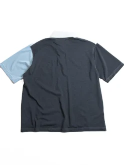 POLO SHIRT COMBO LT. BLUE COTTON PIQUE | Engineered Garments Best Sale