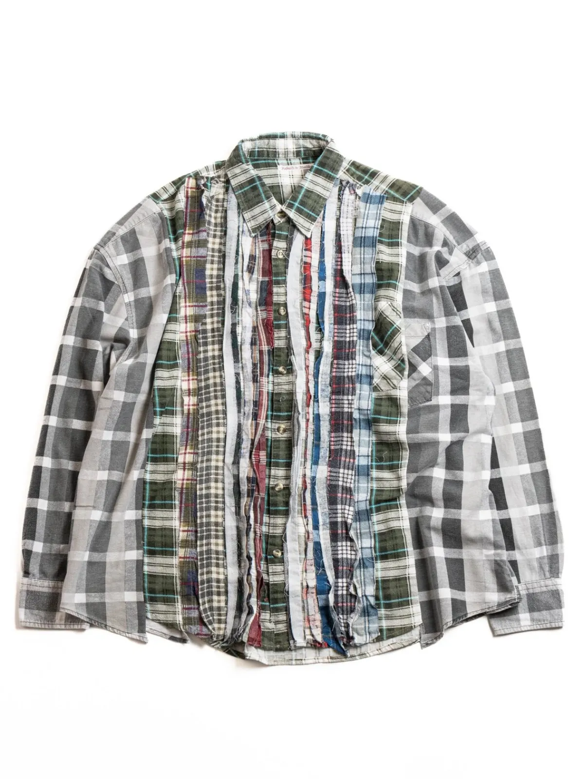 REBUILD BY FLANNEL SHIRT RIBBON WIDE ASSORTED (C) | Needles Flash Sale