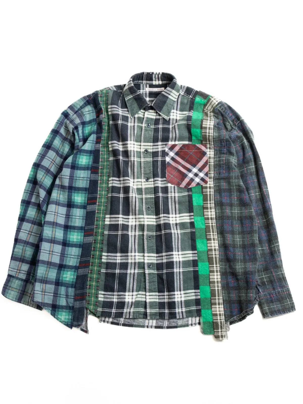 REBUILD BY FLANNEL SHIRT 7 CUTS ASSORTED (C) | Needles Hot