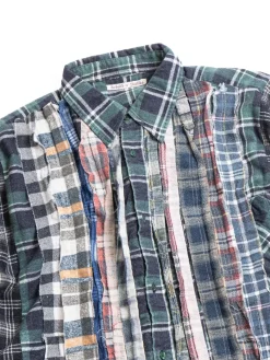 REBUILD BY FLANNEL SHIRT RIBBON WIDE ASSORTED (D) | Needles Online
