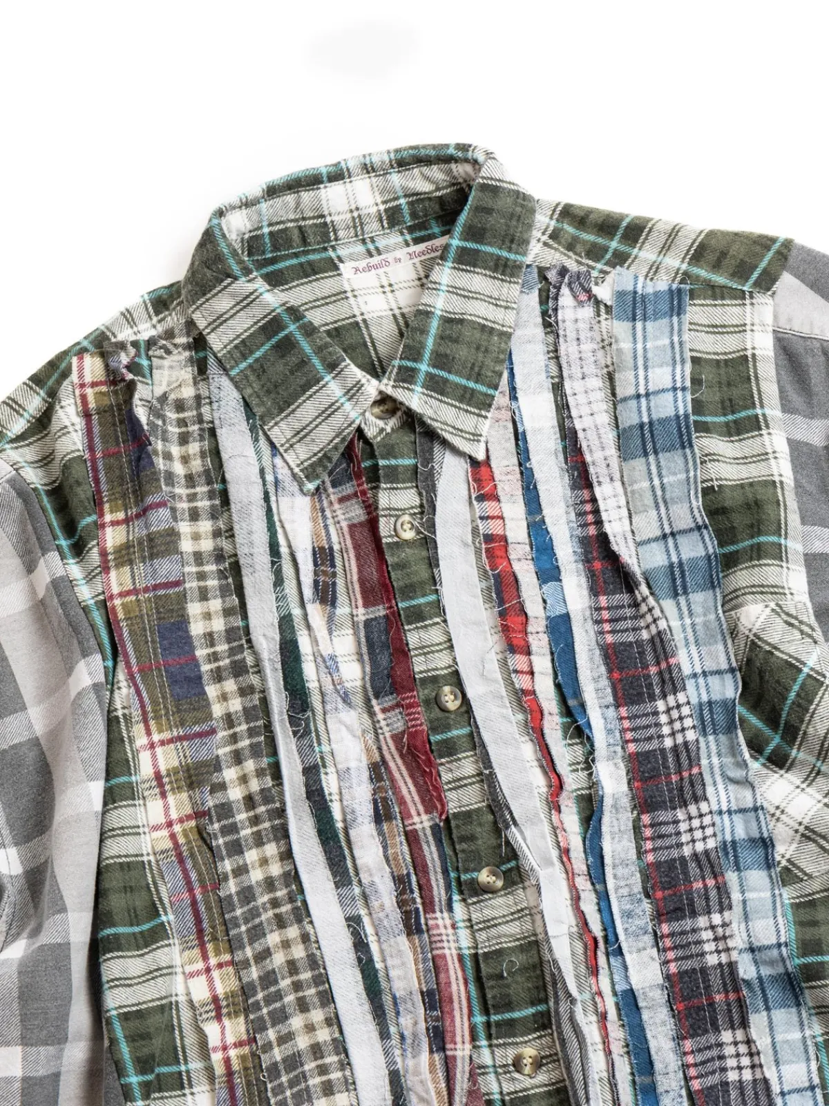 REBUILD BY FLANNEL SHIRT RIBBON WIDE ASSORTED (C) | Needles Flash Sale