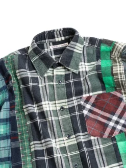 REBUILD BY FLANNEL SHIRT 7 CUTS ASSORTED (C) | Needles Hot