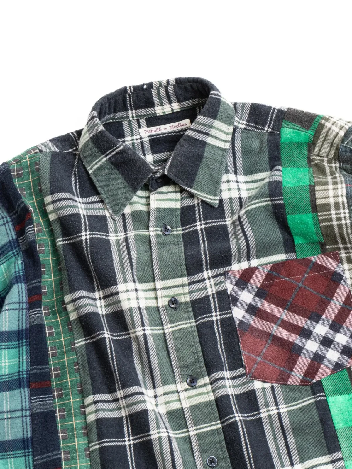 REBUILD BY FLANNEL SHIRT 7 CUTS ASSORTED (C) | Needles Hot