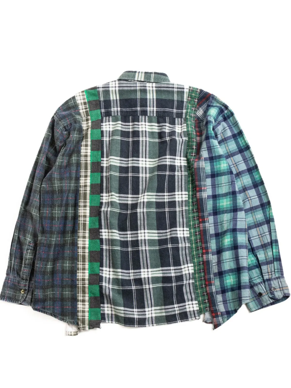 REBUILD BY FLANNEL SHIRT 7 CUTS ASSORTED (C) | Needles Hot