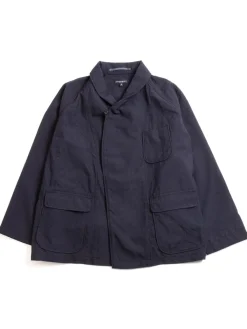 SMOKING JACKET DARK NAVY UNIFORM SERGE | Engineered Garments Fashion