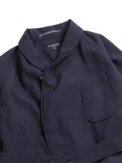 SMOKING JACKET DARK NAVY UNIFORM SERGE | Engineered Garments Fashion