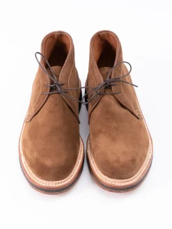 SNUFF SUEDE CHUKKA WITH CREPE SOLE | Alden for The Bureau Online