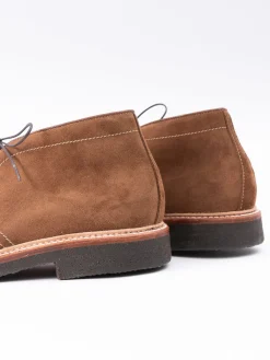 SNUFF SUEDE CHUKKA WITH CREPE SOLE | Alden for The Bureau Online