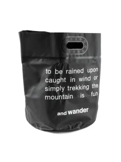 STORAGE BUCKET 35L BLACK | and wander Hot