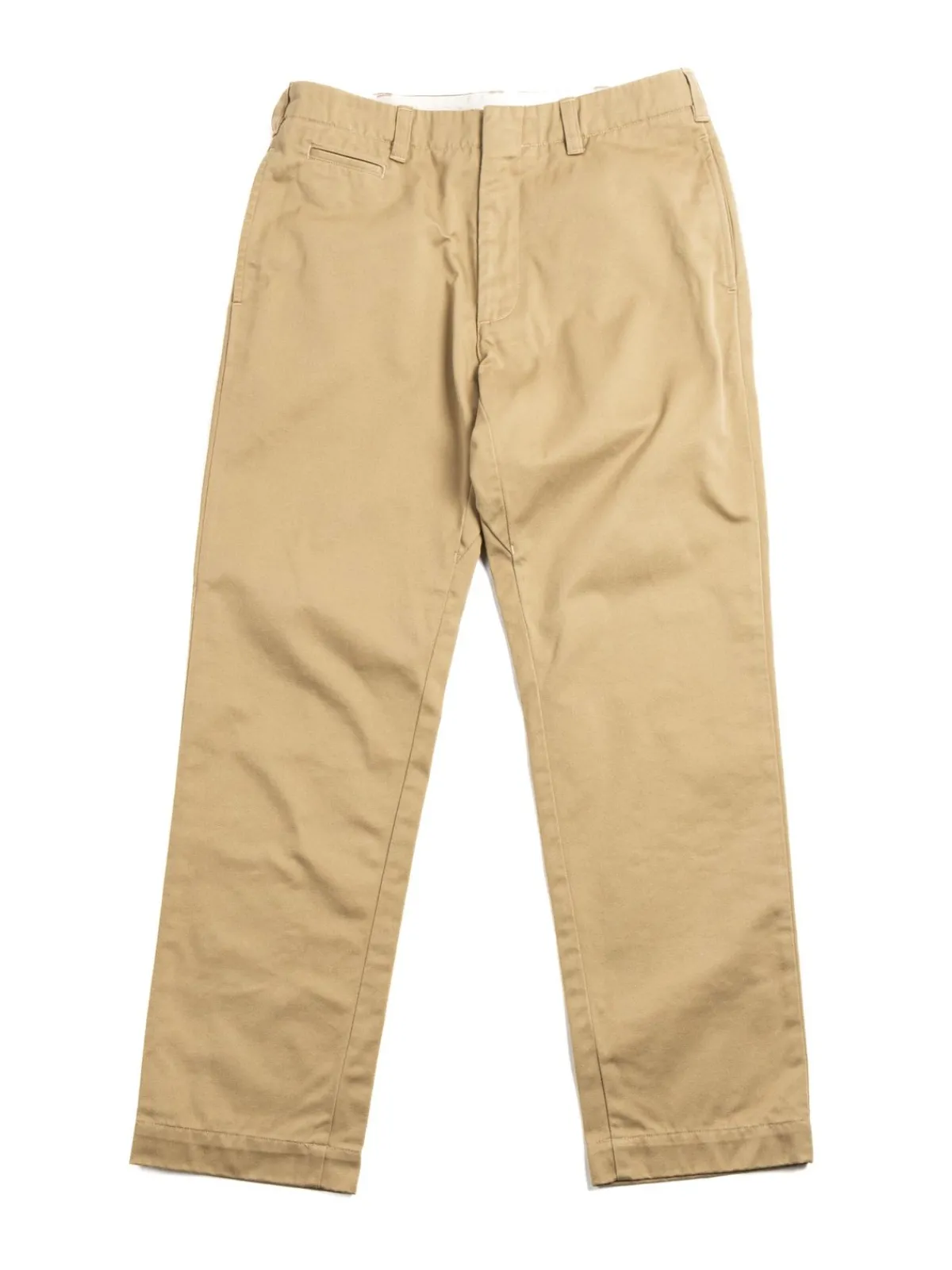 STRAIGHT CHINO PANTS TAN | Nanamica Discount