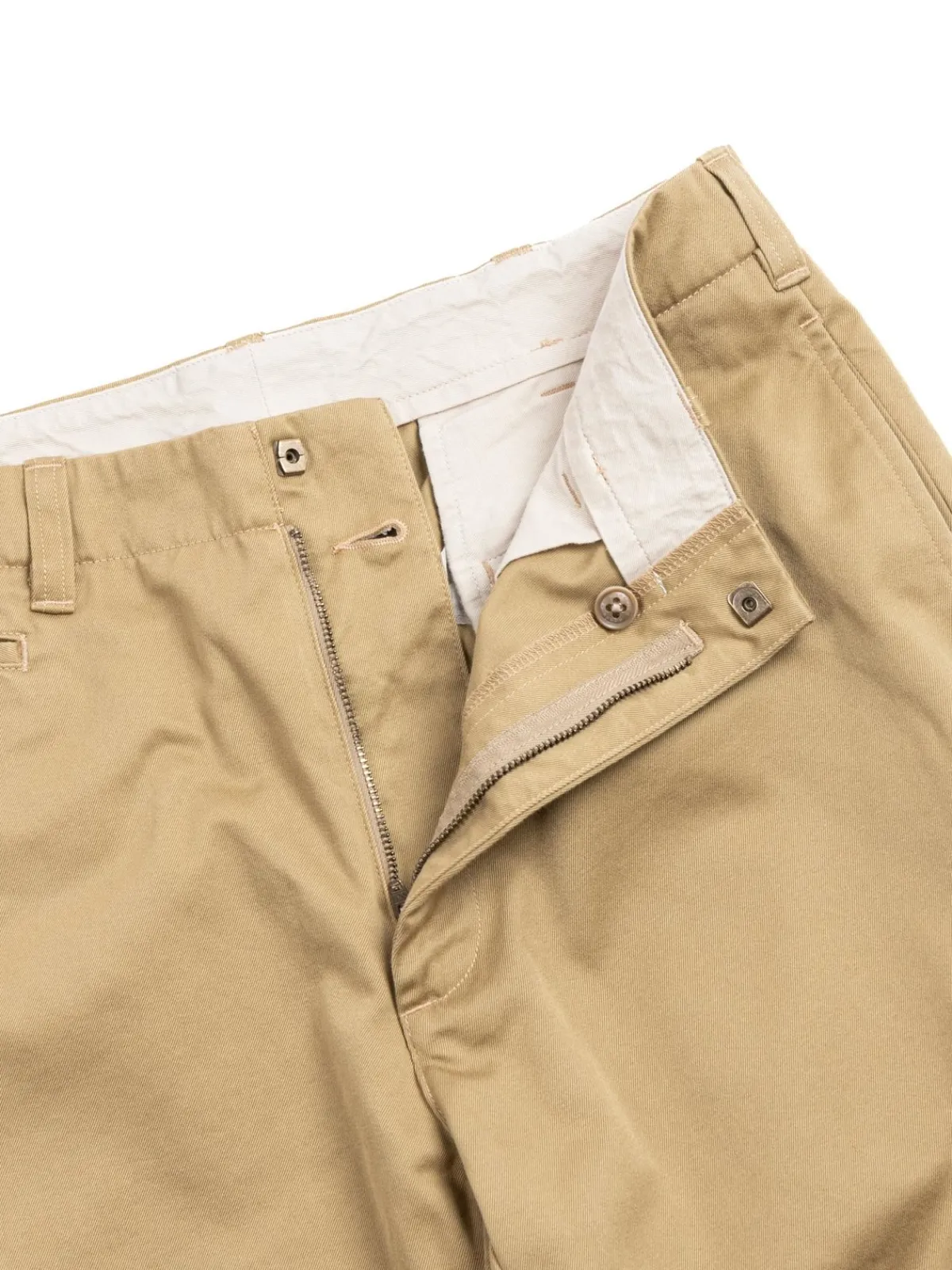 STRAIGHT CHINO PANTS TAN | Nanamica Discount