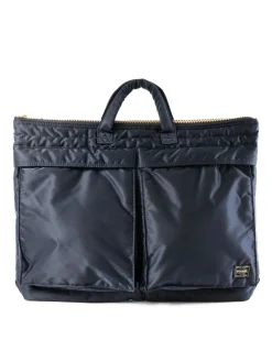 TANKER SHORT HELMET BAG (L) IRON BLUE | Porter – Yoshida & Co Ltd Best