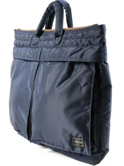 TANKER SHORT HELMET BAG (L) IRON BLUE | Porter – Yoshida & Co Ltd Best